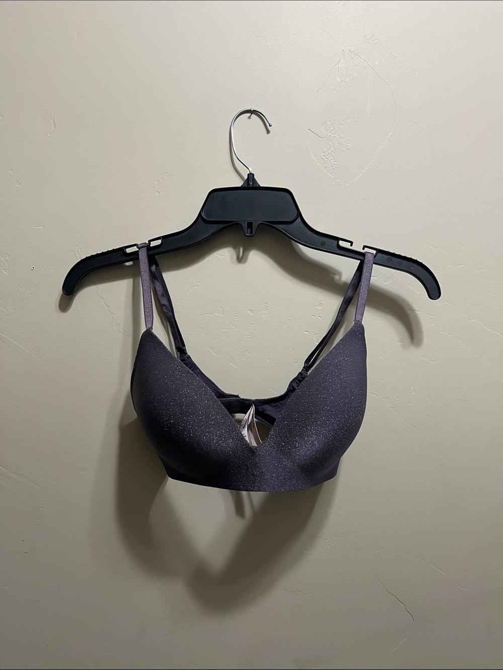 Victoria's Secret Shimmer Purple Padded Bralette